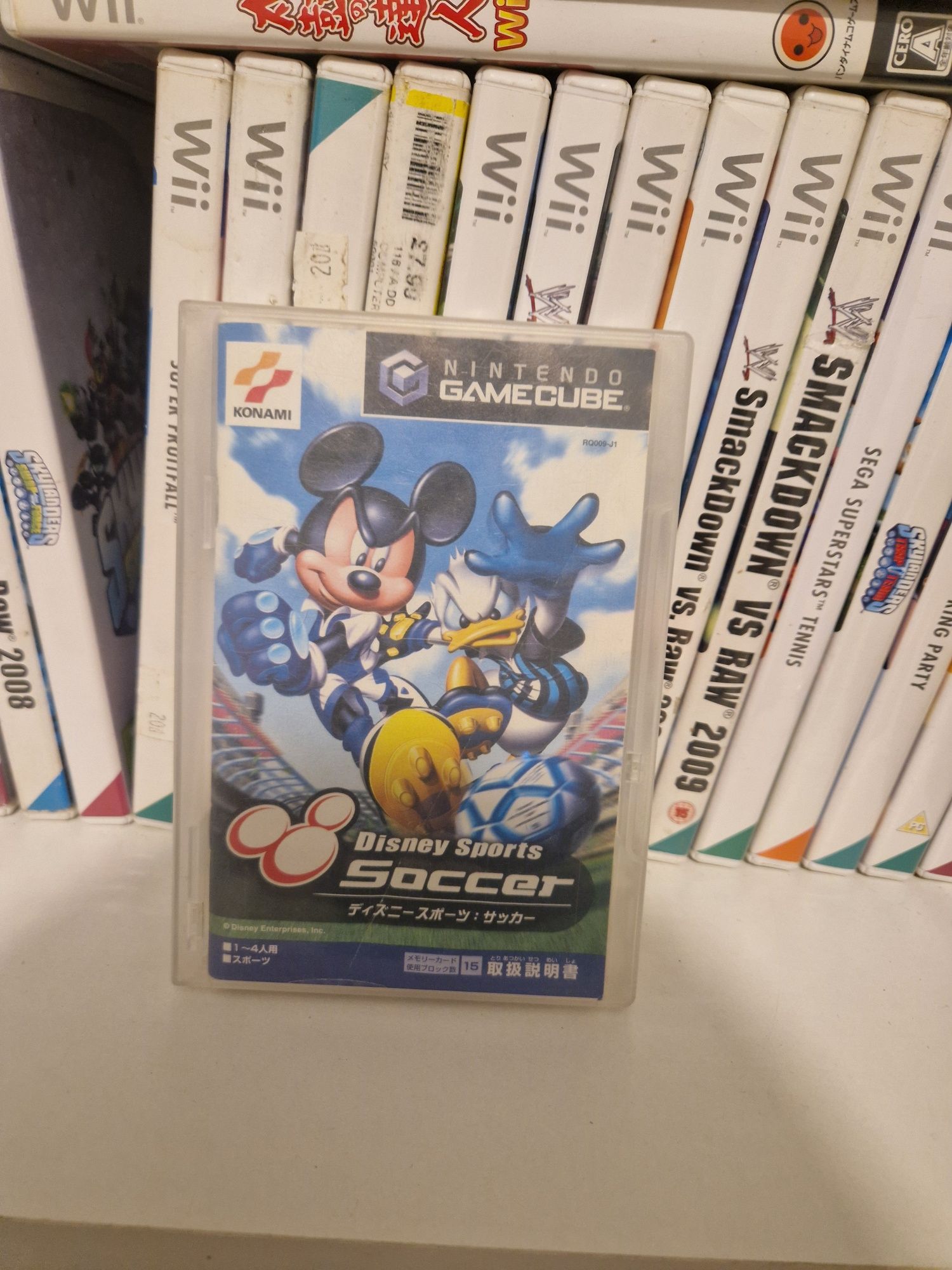 Disney sports coccer nintendo gamecube jp