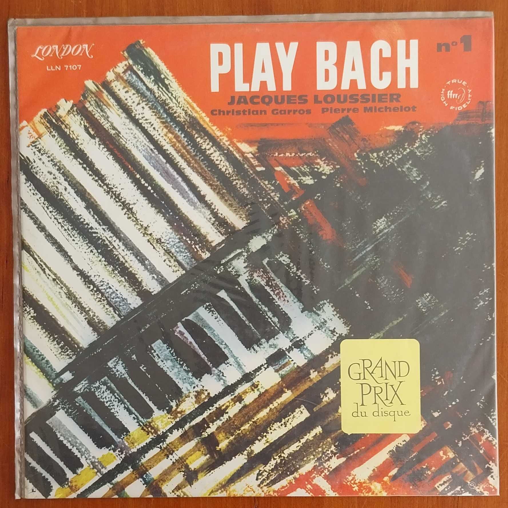vinil: Jacques Loussier “Play Bach”