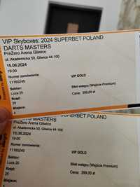 Sprzedam 2 bilety na Darts Masters vip