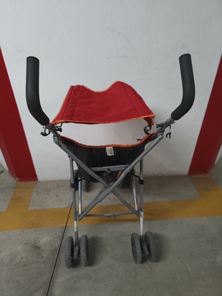 Carrinho de passeio criança vermelho Zippy