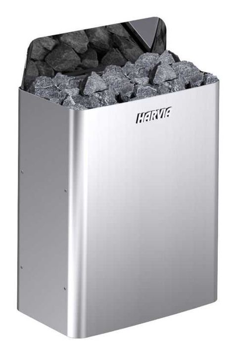 Piec do sauny HARVIA THE WALL SW60E 6KW stal srebrny czarny NOWY 24h