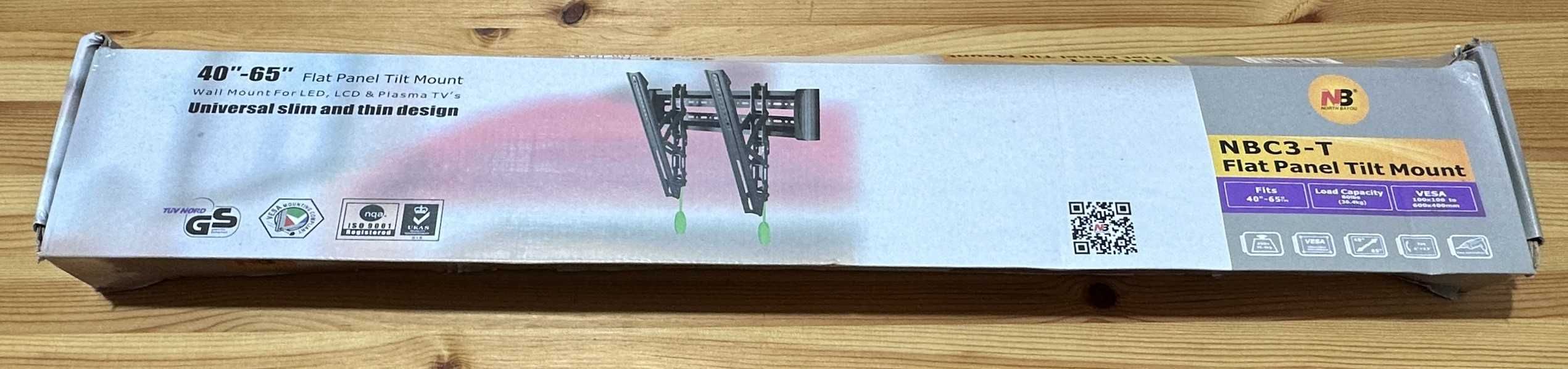 Suporte de TV 40” – 65” 36.4KG Novo North Bayou