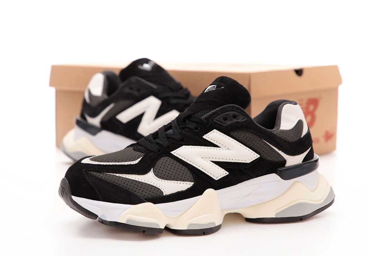 Женские кроссовки New Balance 9060 Black White 36-41 Новинка Весны!