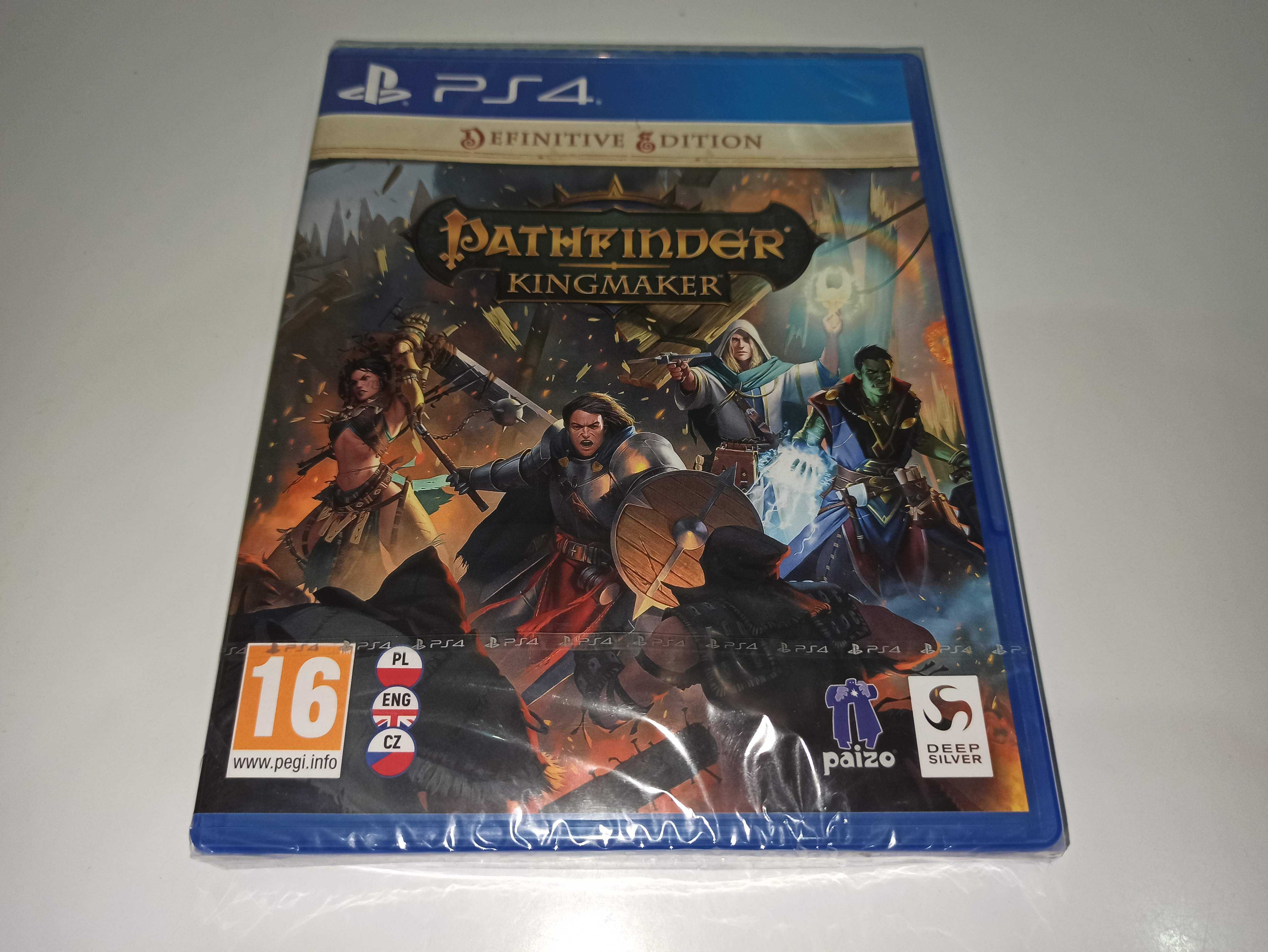 ps4 PATHFINDER KINGMAKER po polsku RPG jak baldur, pillars NOWA