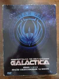 Battlestar Galactica - Série 1, 2 e 3 - 15 discos