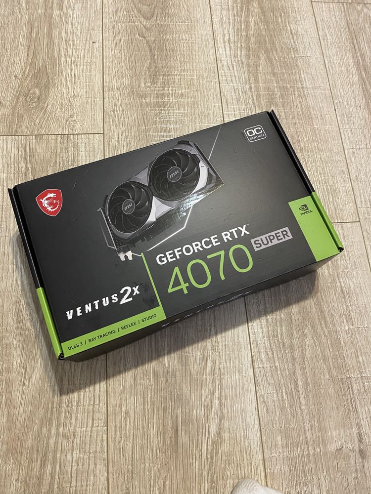Msi RTX 4070 Super 12Gb Gddr6 відеокарта (гарантія)