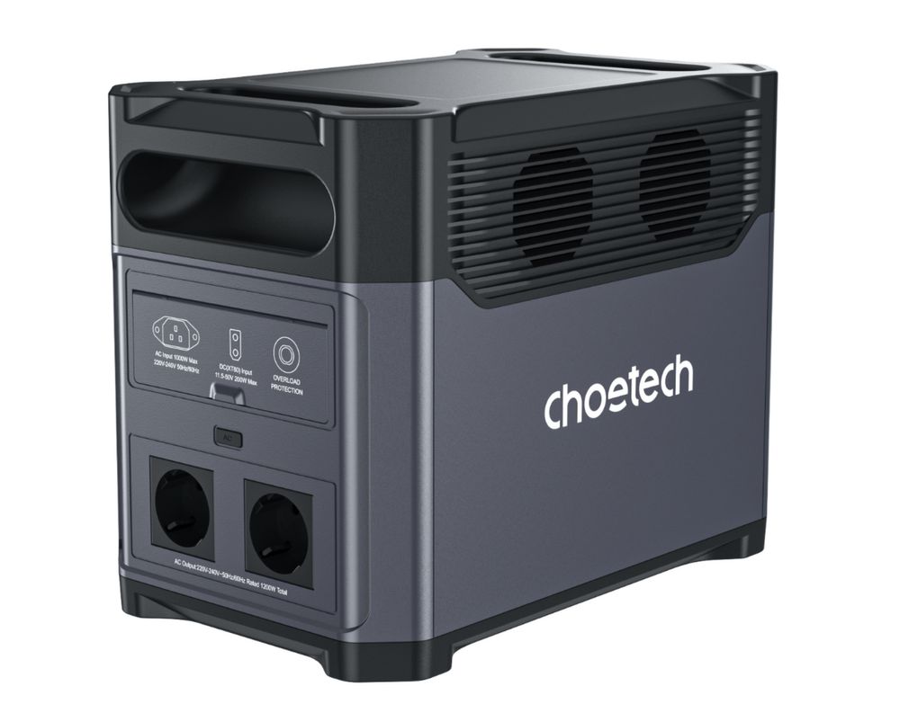 Зарядна станція с ДБЖ Choetech, 1024 Wh