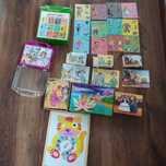 Klocki, puzzle, 9 szt, dla 2-6 latka