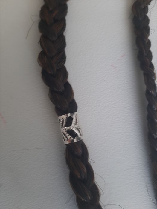 Tranças reutilizáveis com acessórios