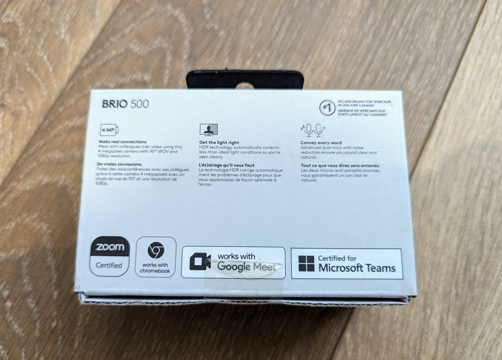 New Веб-камера Logitech Brio 500 Graphite + Безкоштовна доставка!