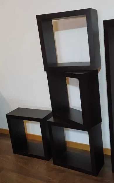 Conjunto 4 peças * Estante \ Prateleiras \ Cubos
