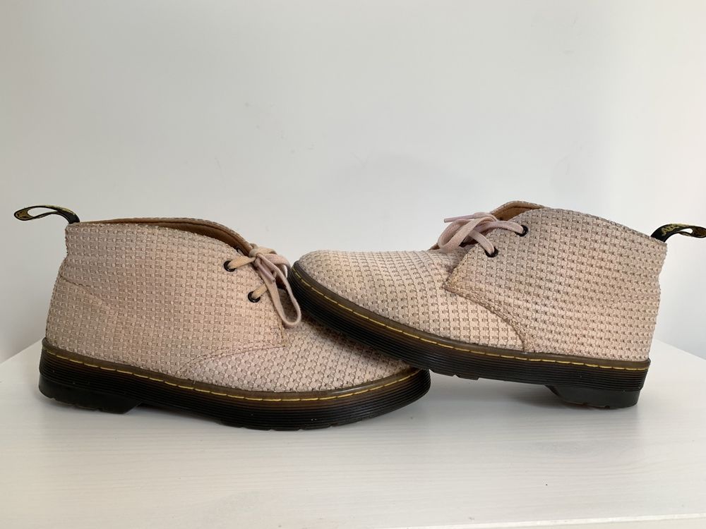 Buty półbuty botki dr Martens Daytona r.38 pudrowe wygodne