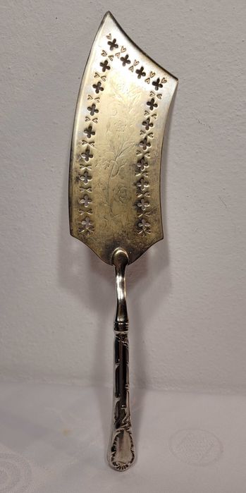 Stara przedwojenna łopatka do ryb J.Fraget