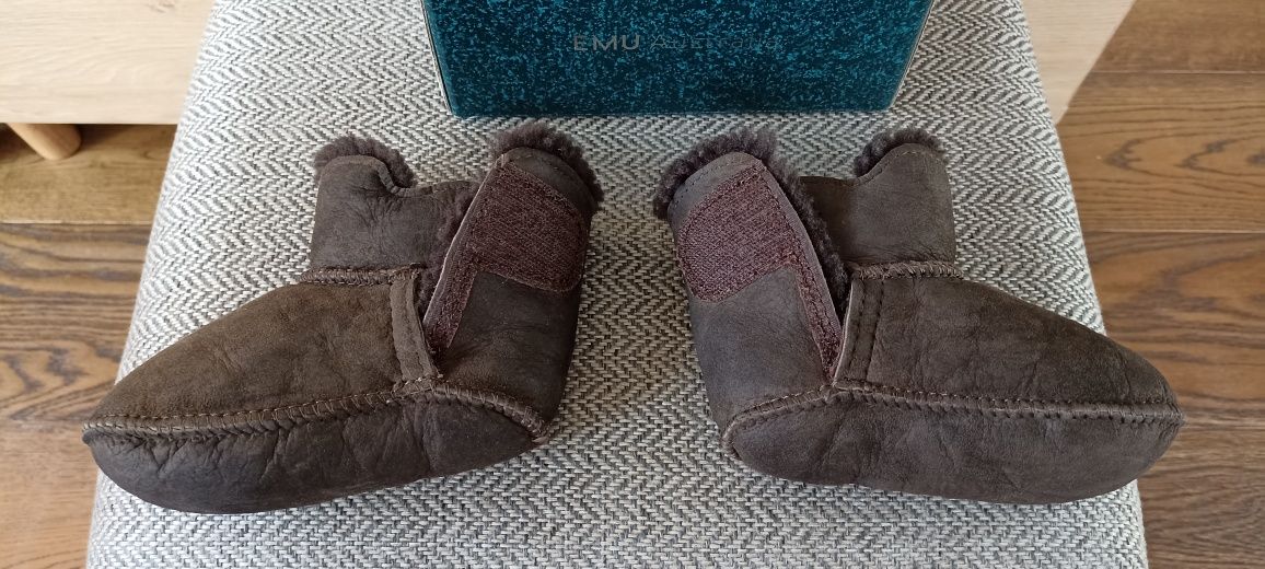 Emu buty niechodki Baby Bootle rozmiar 12-18 miesięcy Chocolate