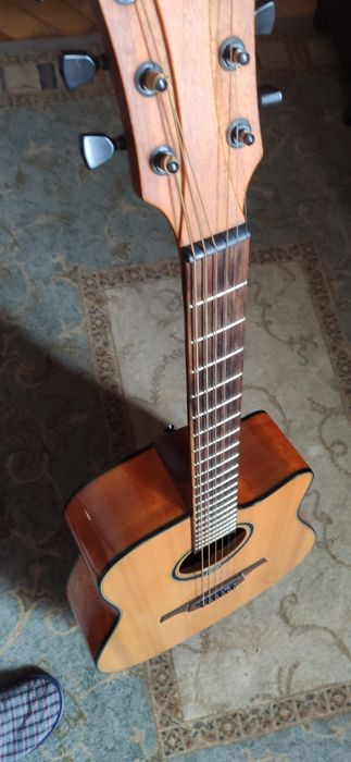 Гітара акустична Lag з чохлом не ямаха ibanez fender yamaha crafter