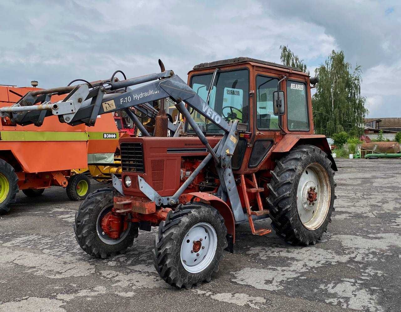 Свіжопривезений трактор Belarus 82 MTZ Норвегія мтз Експорт