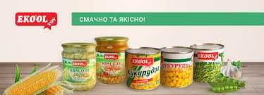Консервовані Ананаси, кукурудза, горошок, гриби, квасоля.