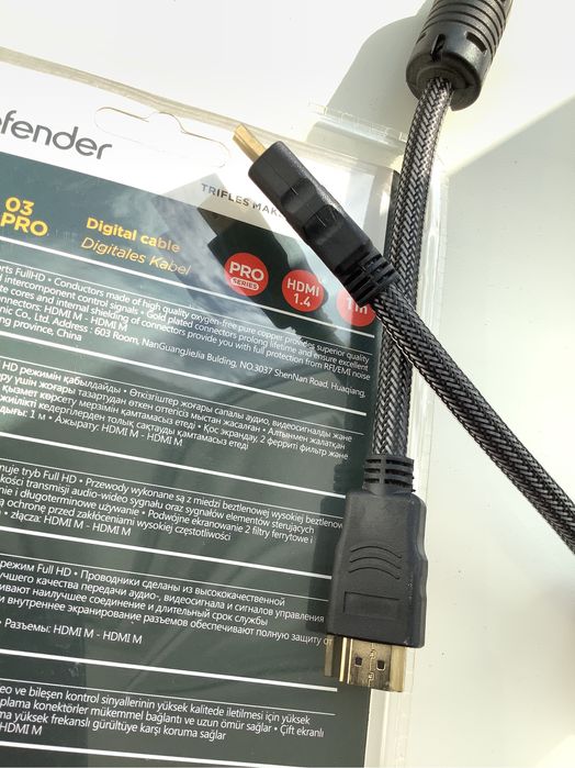 Кабель Defender HDMI-03PRO HDMI M-M ver 1.4 длина 1 метр