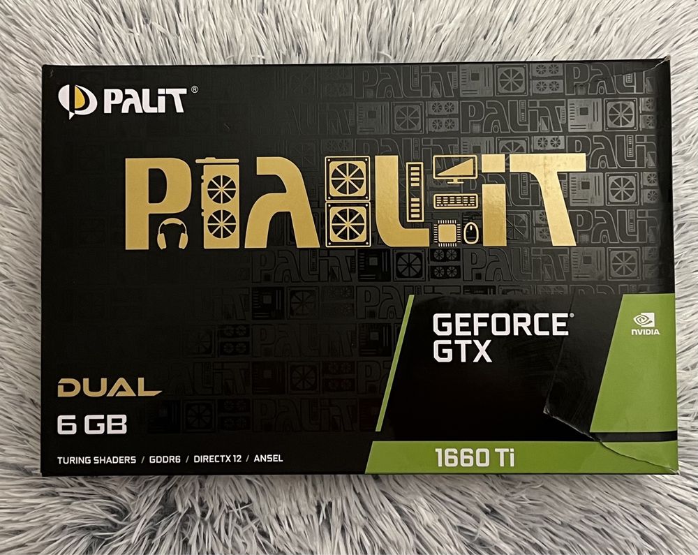 GeForce GTX 1660ti от Palit