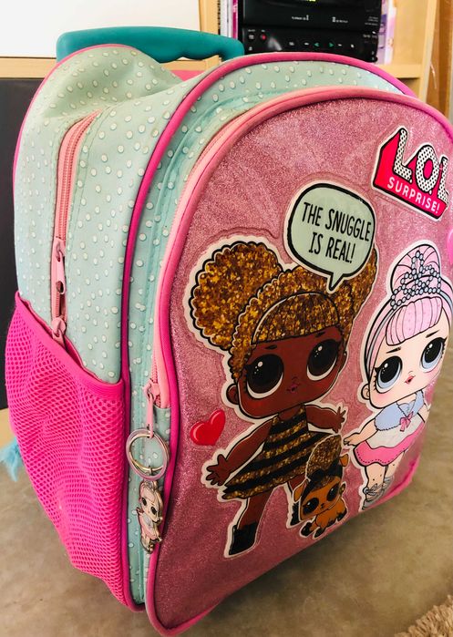 Conjunto Mochila Trolley LOL Surprise