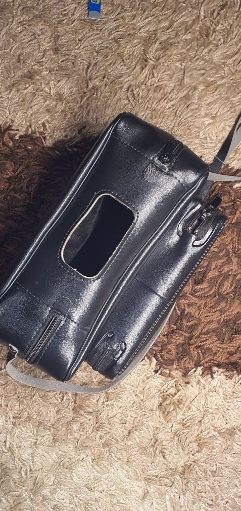Skórzana saszetka kevlar bag stary radziecki