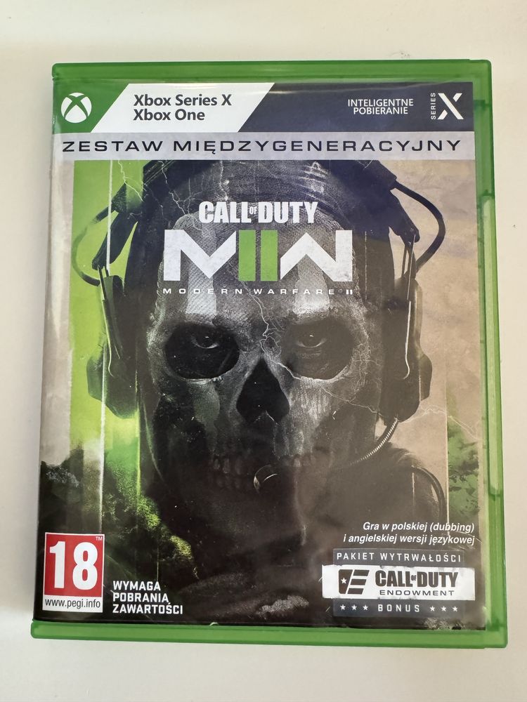 Call of Duty Modern Warfare 2 z polskim dubbingiem xbox .