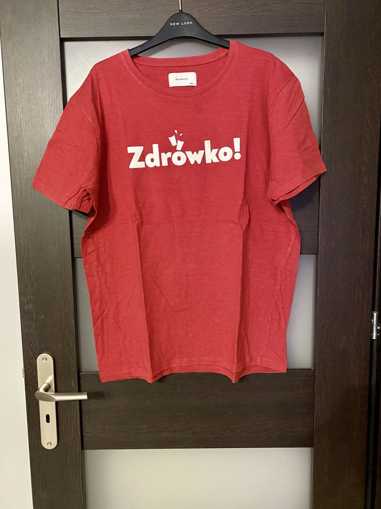 T-shirt męski z nadrukiem