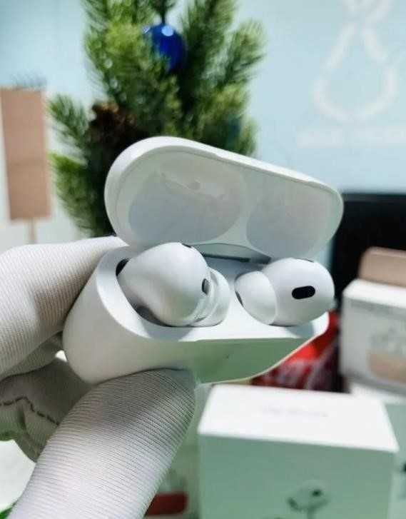AirPods Pro 2 с шумоподавлением 1в1 Беспроводные Наушники +чехол