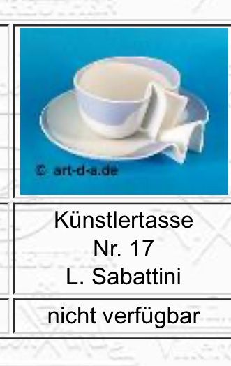 Rosenthal L Sabattini  filizanka kolekcjonerska