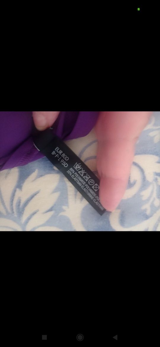 Biquini  roxo L Sapph. Hu
Usado 2 vezes
soutien 80D