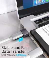 Adaptador de USB-C para USB - Mac, Macbook Pro - Iphone - Etc..