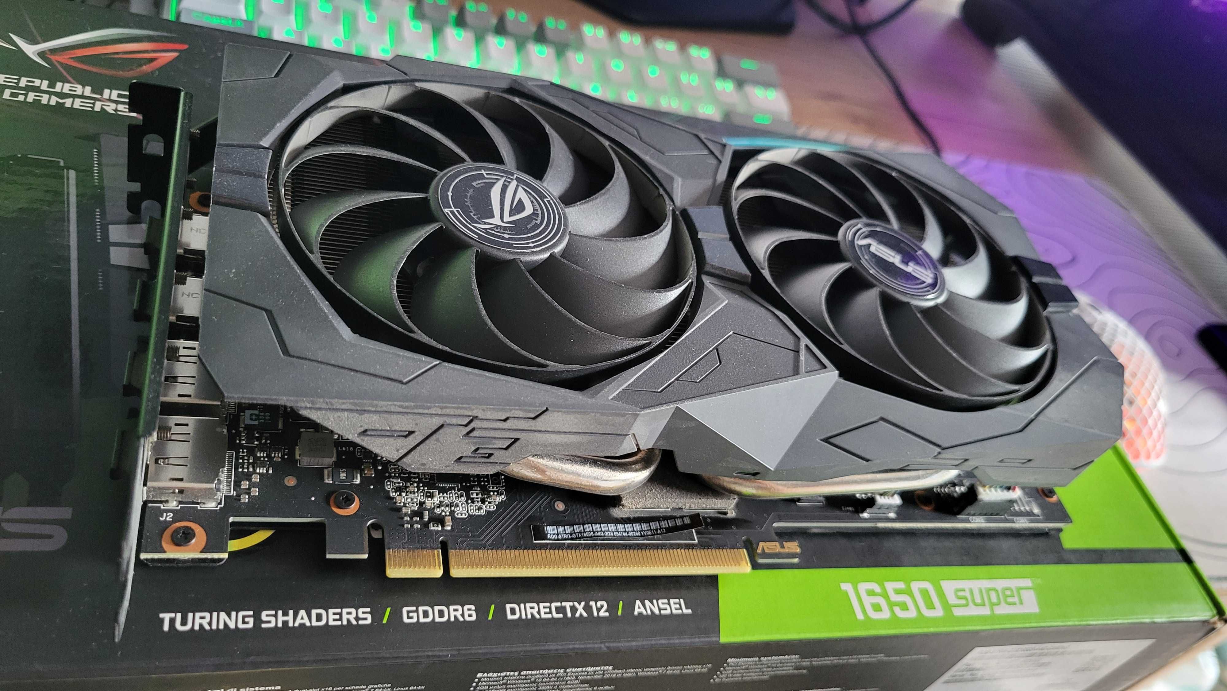 Karta Graficzna ASUS GTX 1650 Super ROG Strix Gaming 4GB GDDR6
