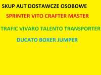 Skup aut auto skup dostawcze sprinter master vito trafic boxer itp