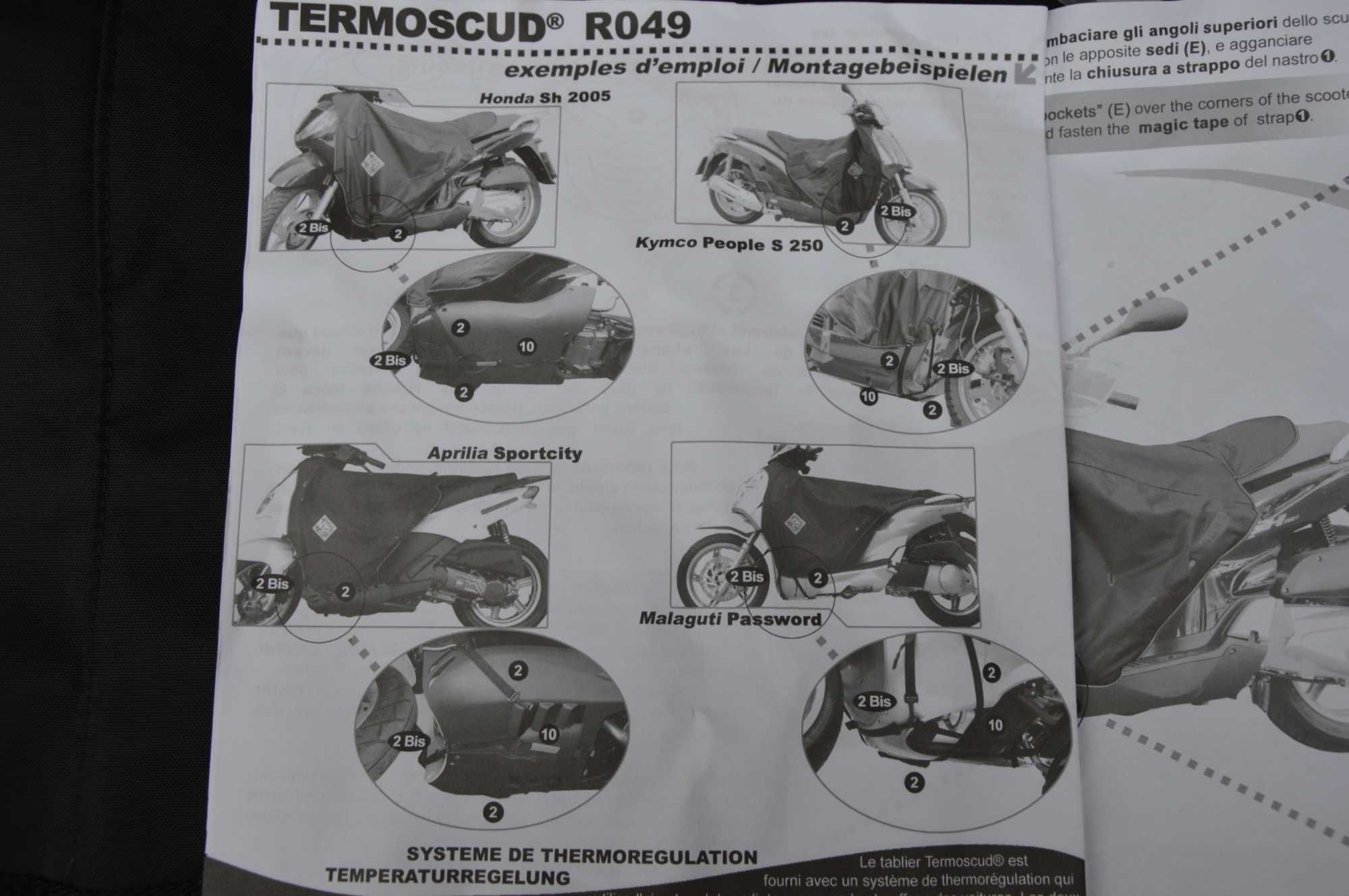 Tucano Urbano MOTOKOC Honda SH 125 Sixteen Scarabeo People Carnaby NEW