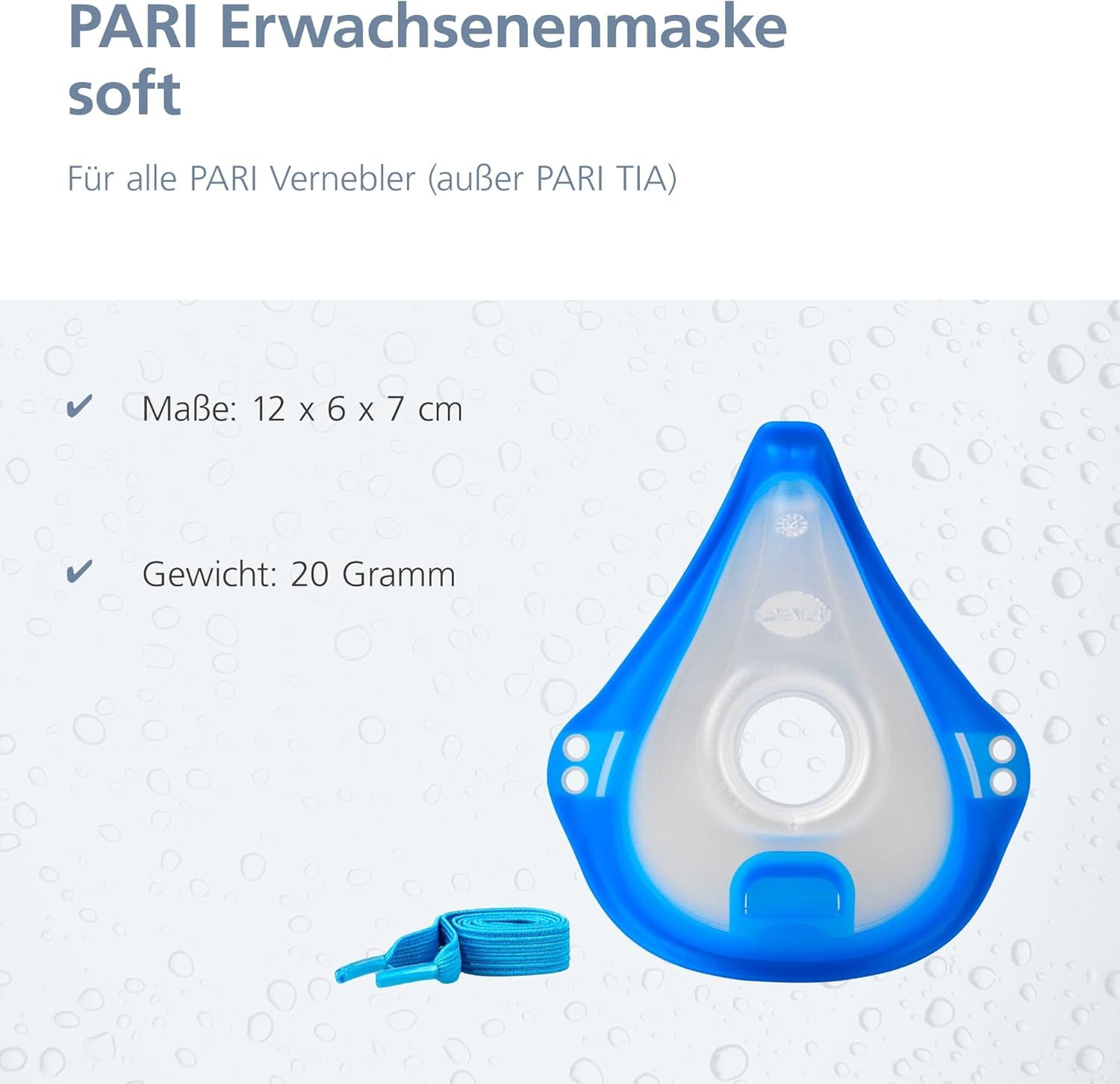 pari maska do inhalacji dla dorosłych miękka
