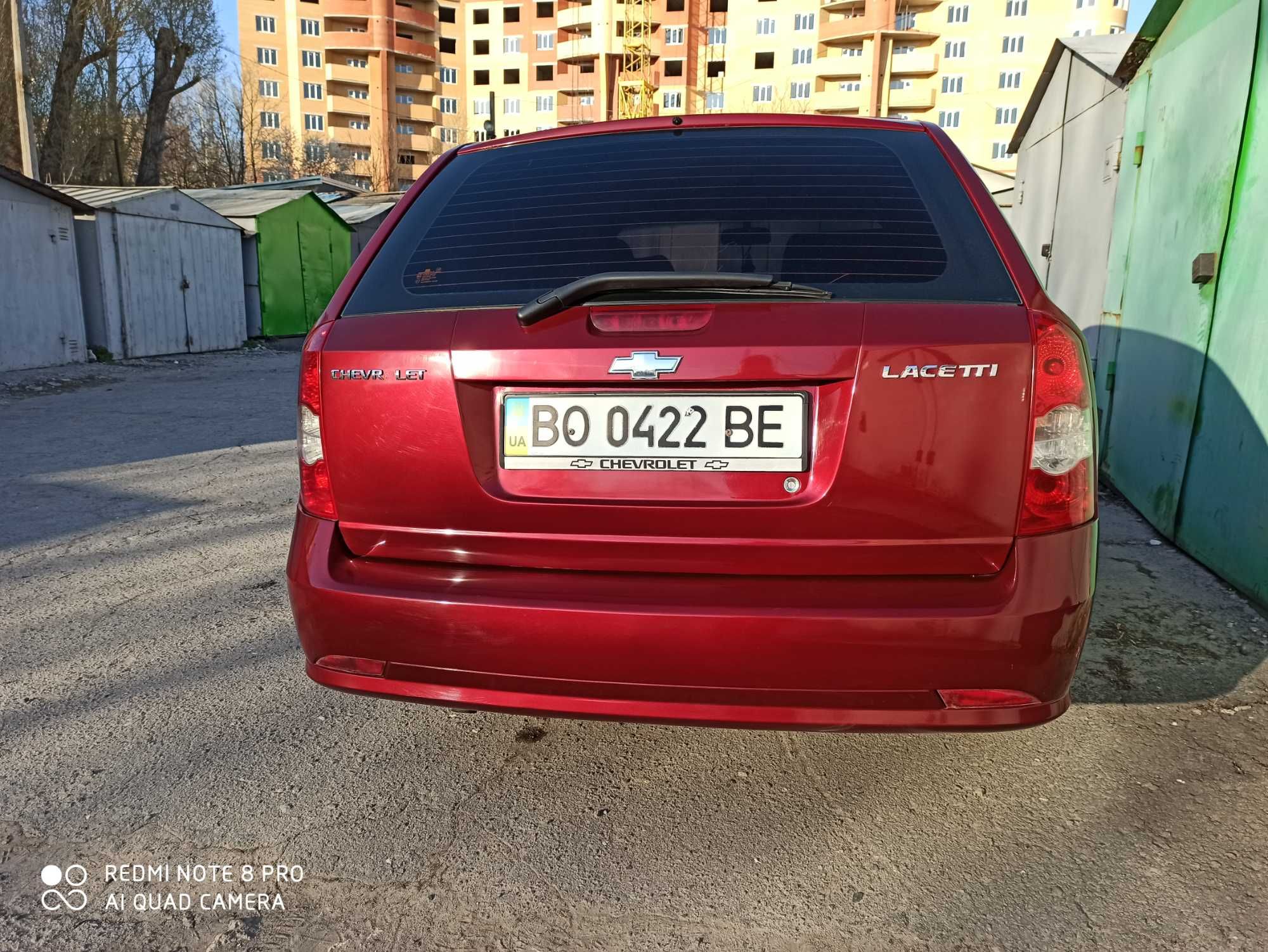 Chevrolet Lacetti 1,8 газ/бензин 2005р