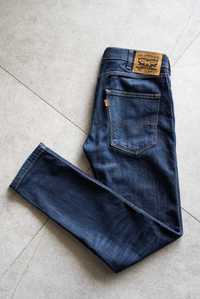 Granatowe jeansy Levi's 510 - W30 L32