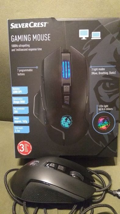 Zestaw gracza słuchawki i myszka