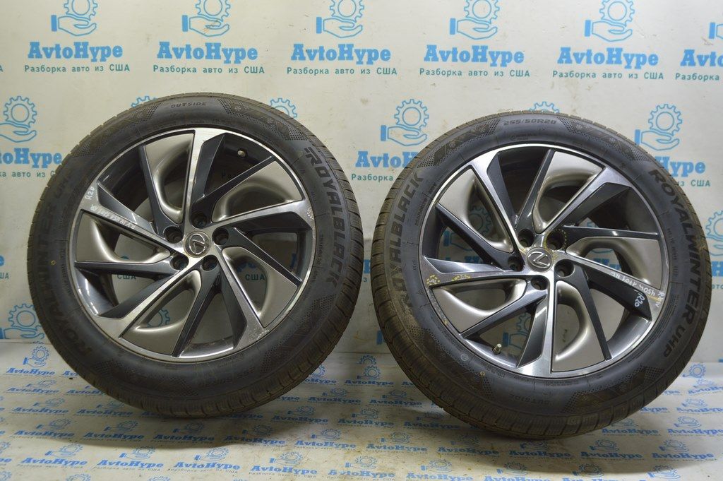 Комплект дисков r20 8J 5x114.3 et 30 Lexus RX350 RX450h 16-22 В сборе