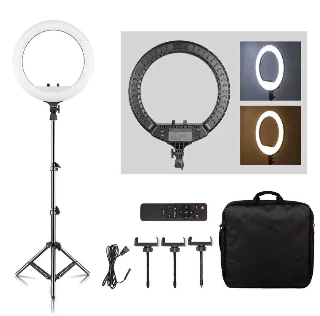 Ring Light Com Tripe Nunca usada 18 Polegada, 45cm
