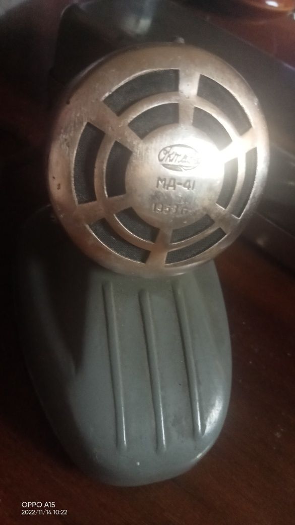 Stary Abytek techniki mikrofon MD 41 Oktawa 1958r. Oryginał