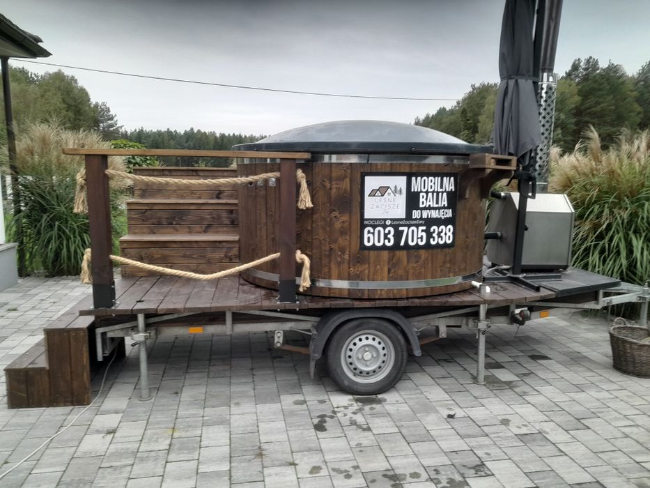 Mobilna balia jacuzzi