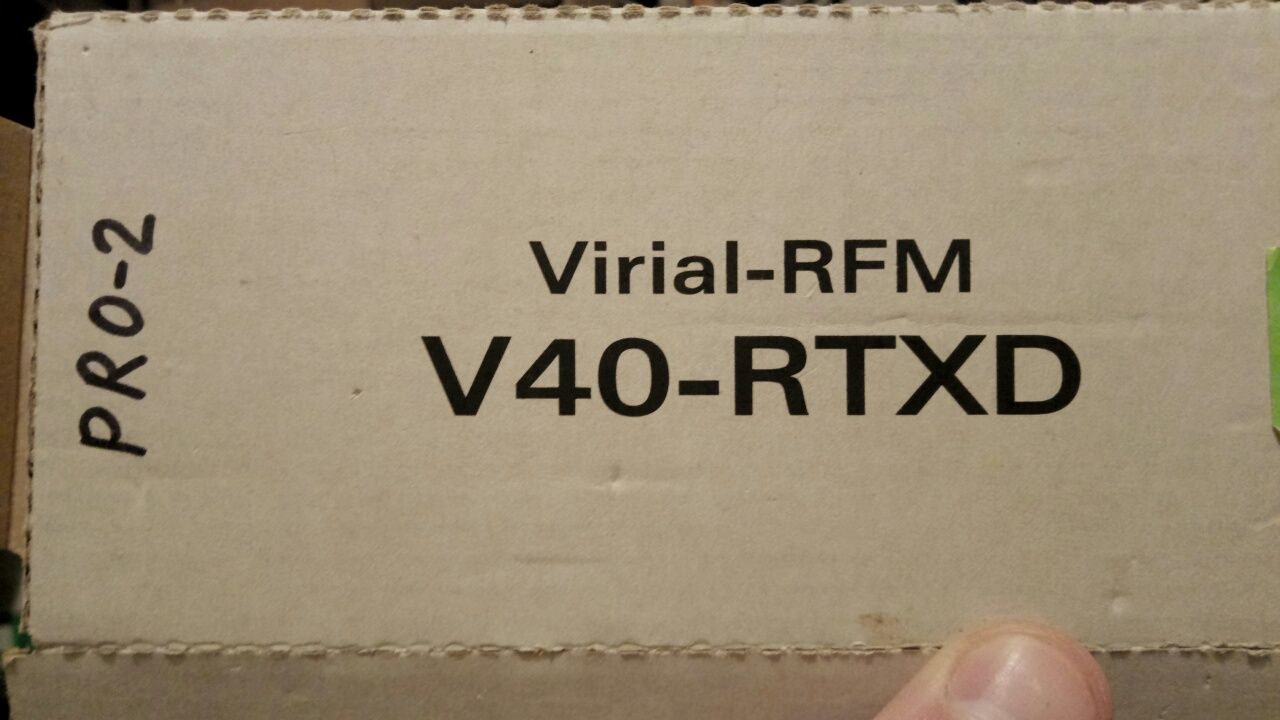Приймач Приемопередатчик Virial rfm v40 rtxd pro 2