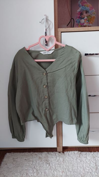 Рубашки і кофта, речі пакетом