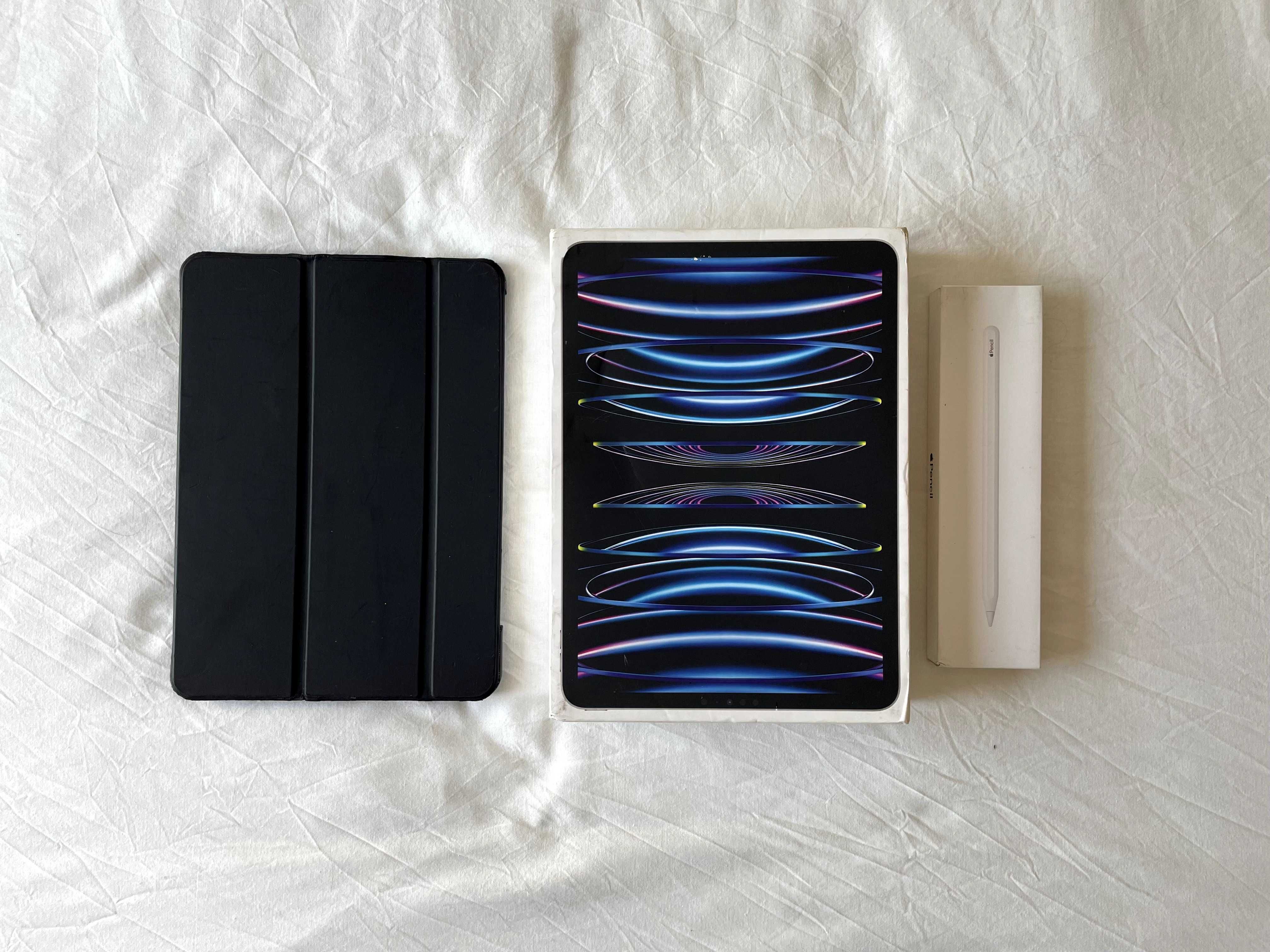 Ipad Pro 11" 128g (4ª Gen) M2 + Apple Pencil + Capa de Proteção