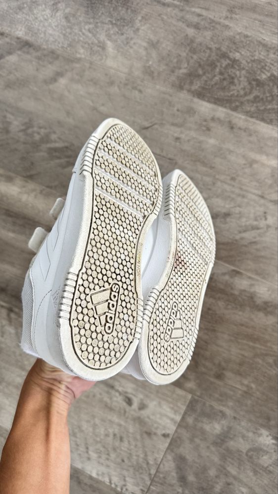 Кеди кросівки дитячі білі Adidas Tensaur Sport 2.0 р. 35 (22 см)