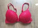 Stanik czerwony push-up 75A