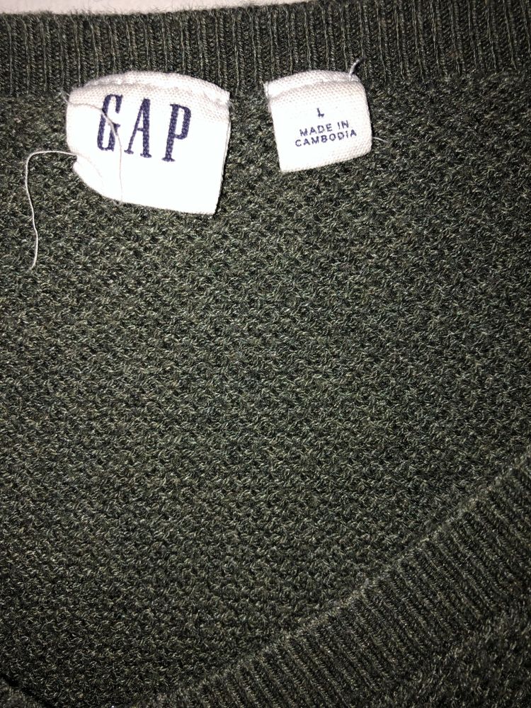 Sweter GAP L 55% bawełna, 40% nylon