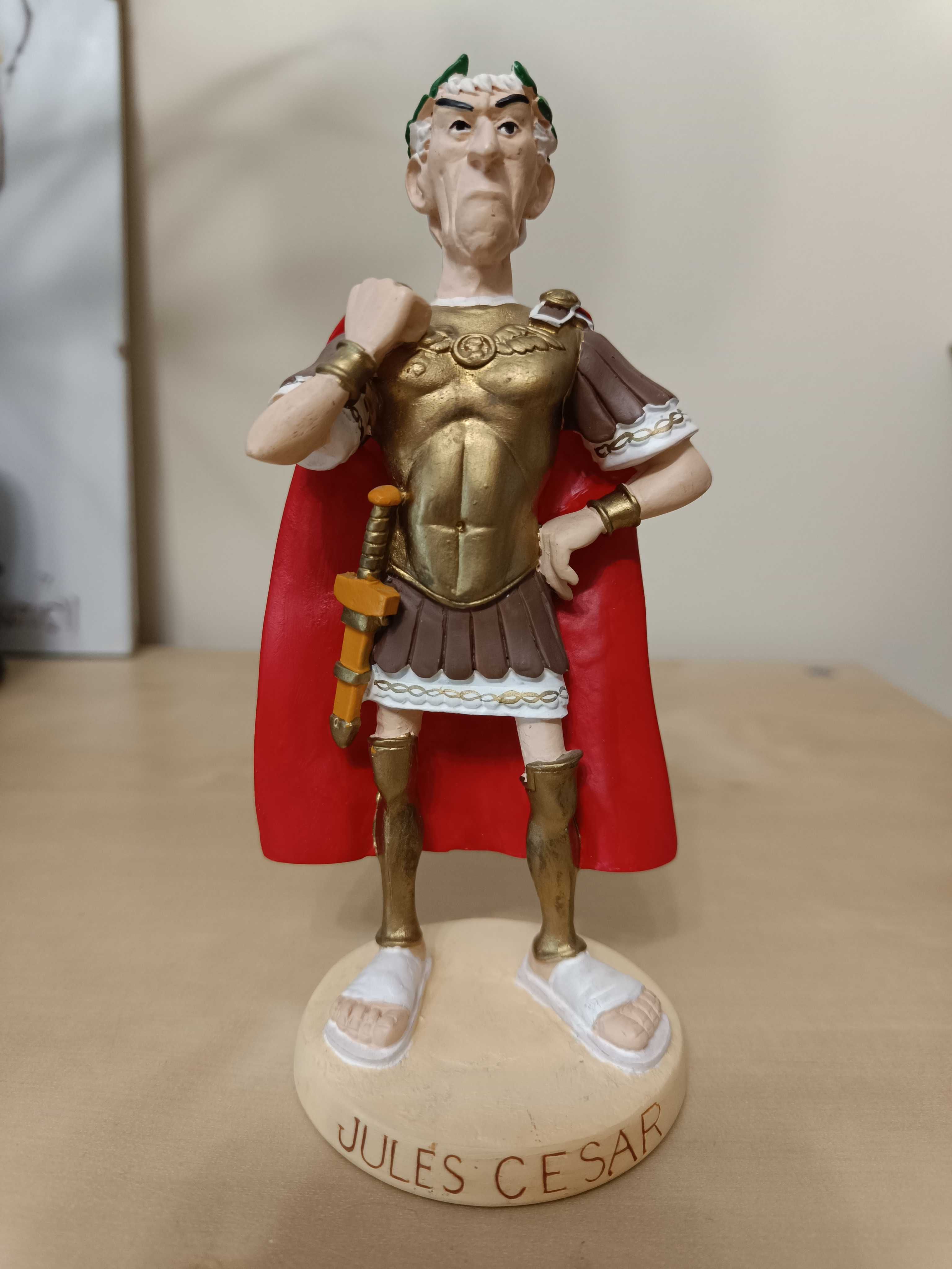 GRACCHUS GAROVIRUS, figura de coleção ASTERIX, o Gaulês, em resina