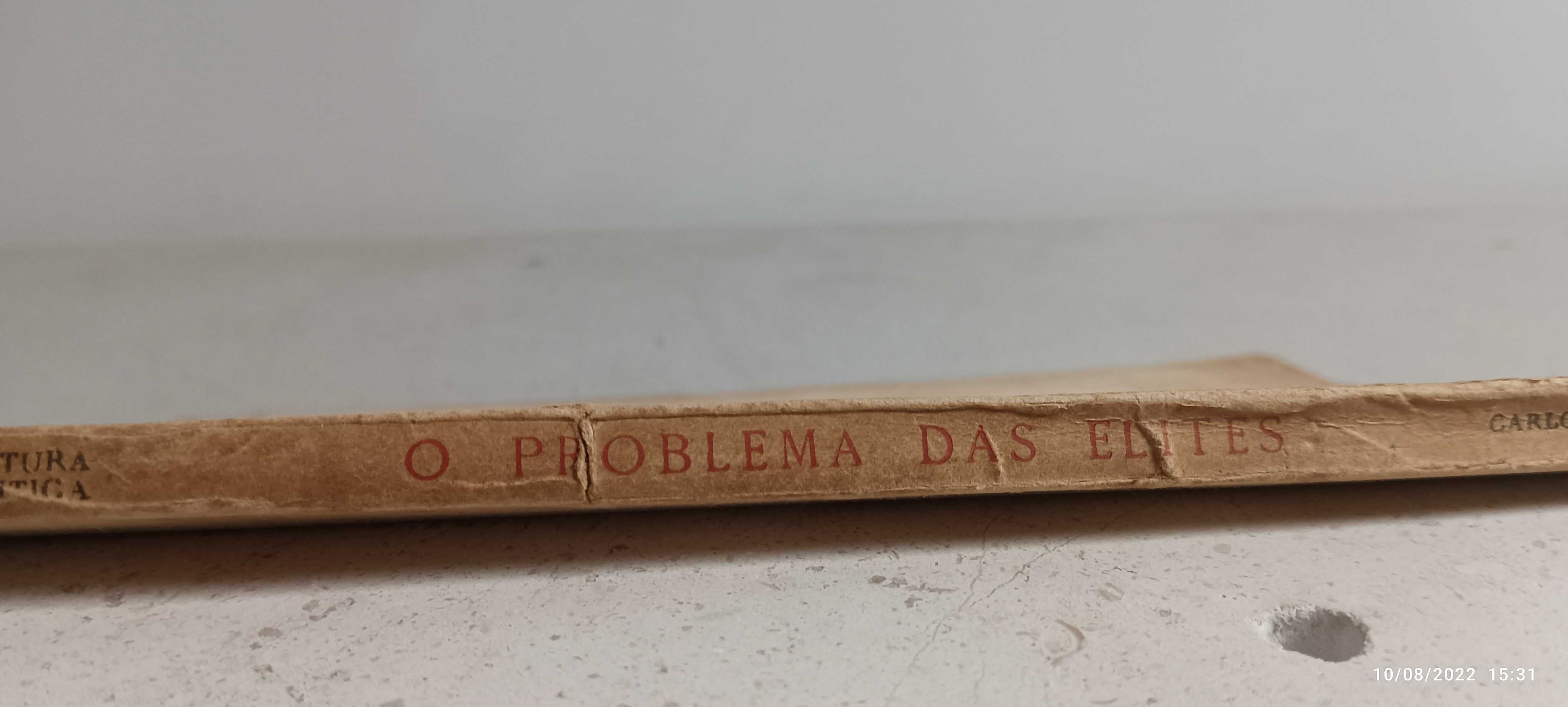 Livro PA-2 - Carlos Selvagem  - O problema Das Elites No Mundo Moderno